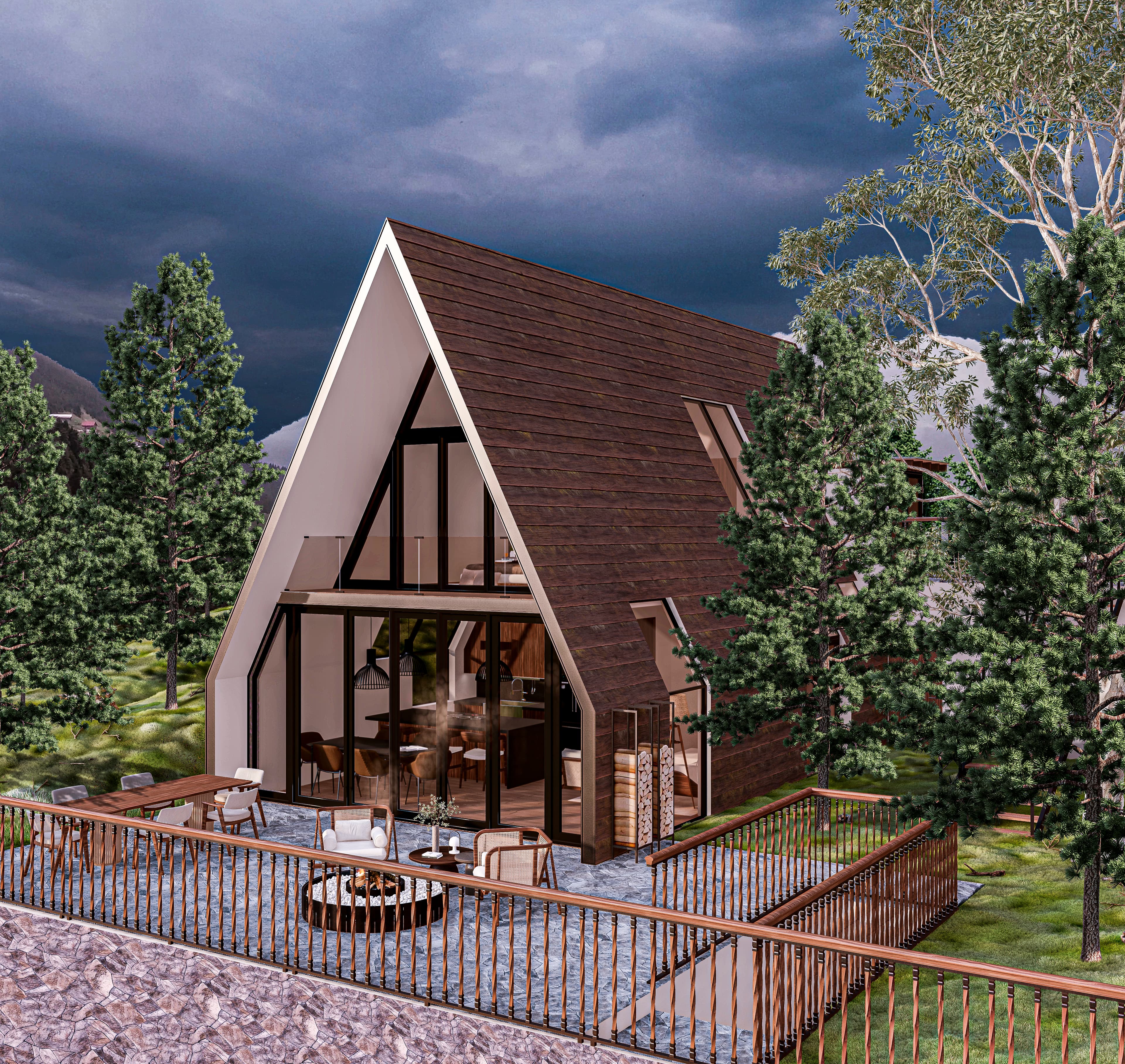 CABAÑA ALBOR - Vista principal